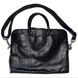 COACH messenger leather bag